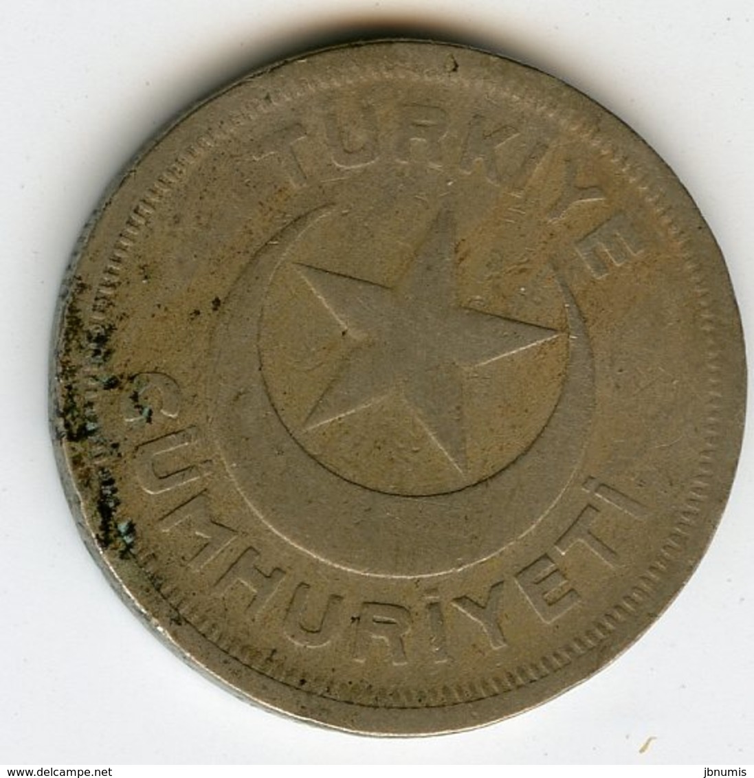 Turquie Turkey 5 Kurus 1939 KM 862 - Turkije