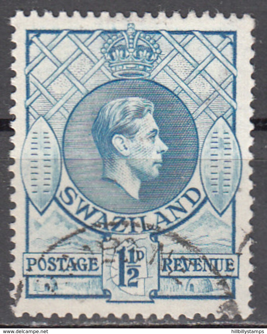 SWAZILAND     SCOTT NO.  29    USED    YEAR  1938 - Swasiland (...-1967)