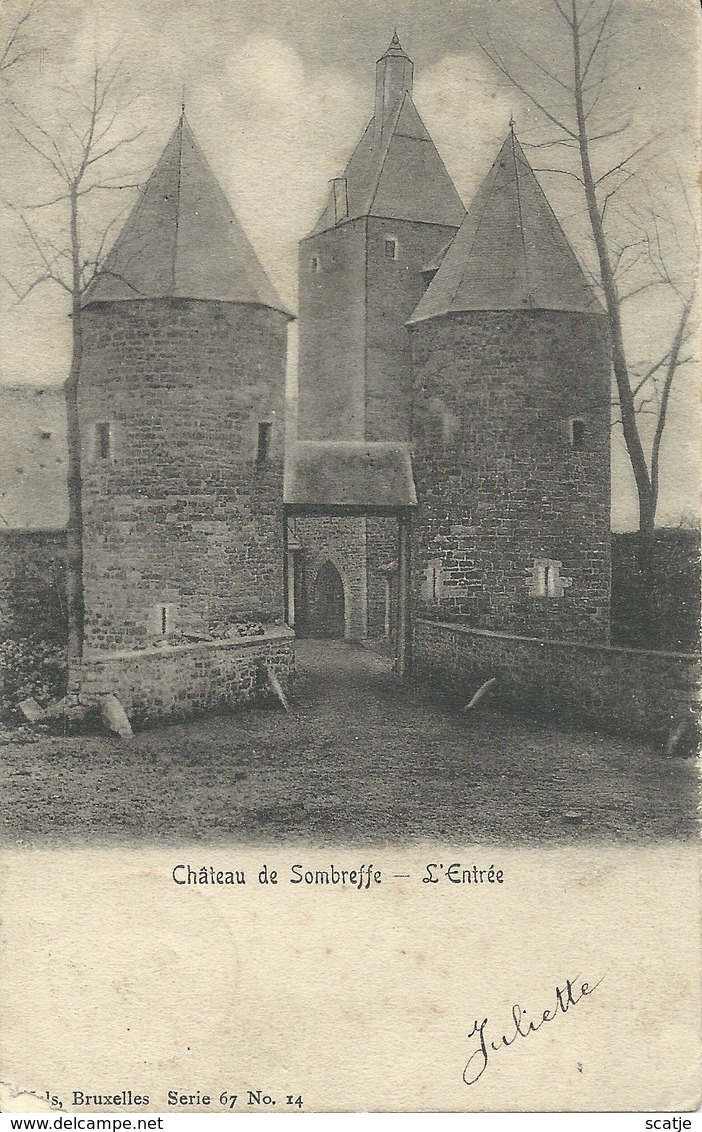 Château  De Sombreffe   -   L' Entrée   -   1900 - Sombreffe