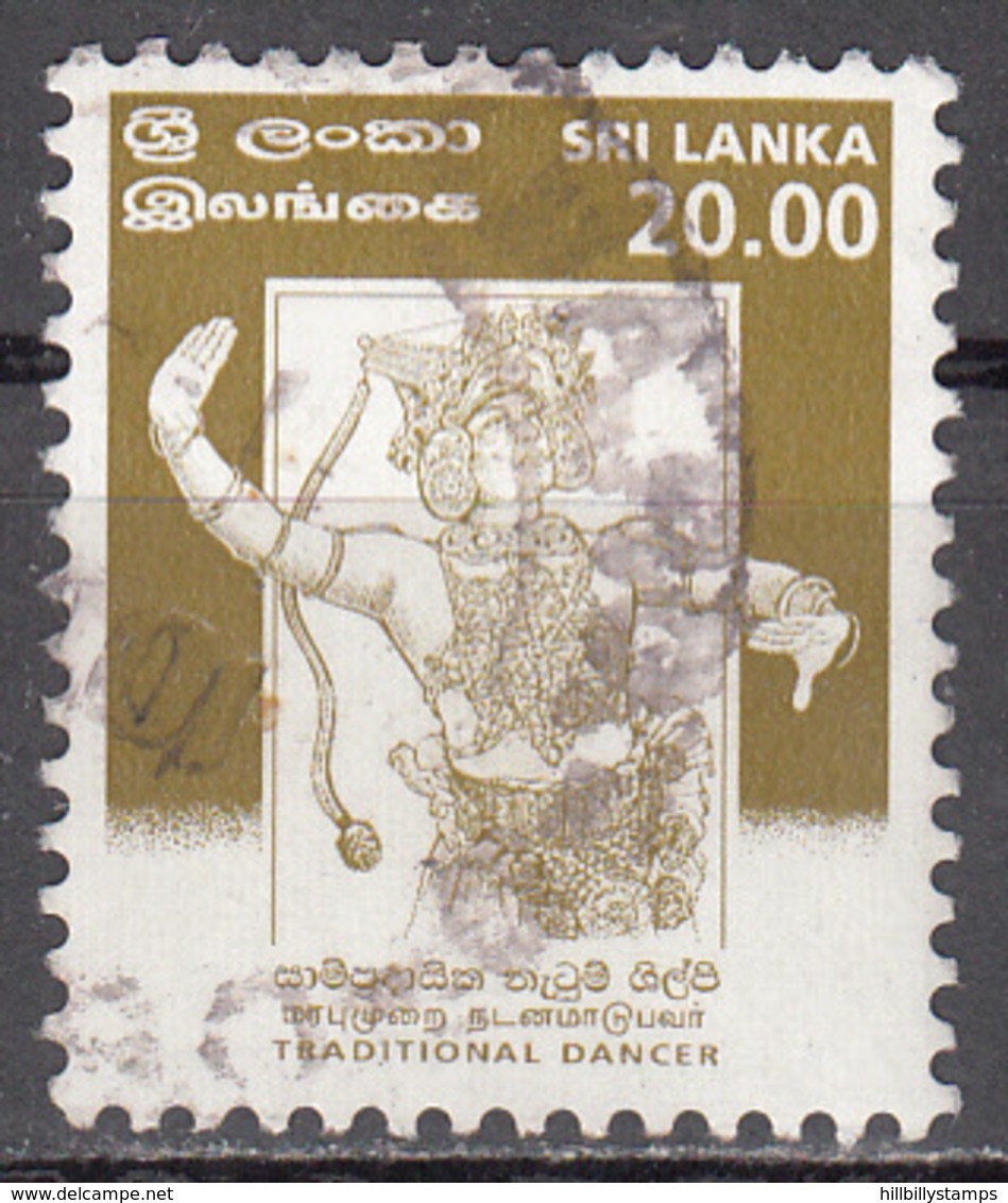 SRI LANKA    SCOTT NO.  1249    USED    YEAR  1999 - Sri Lanka (Ceylon) (1948-...)