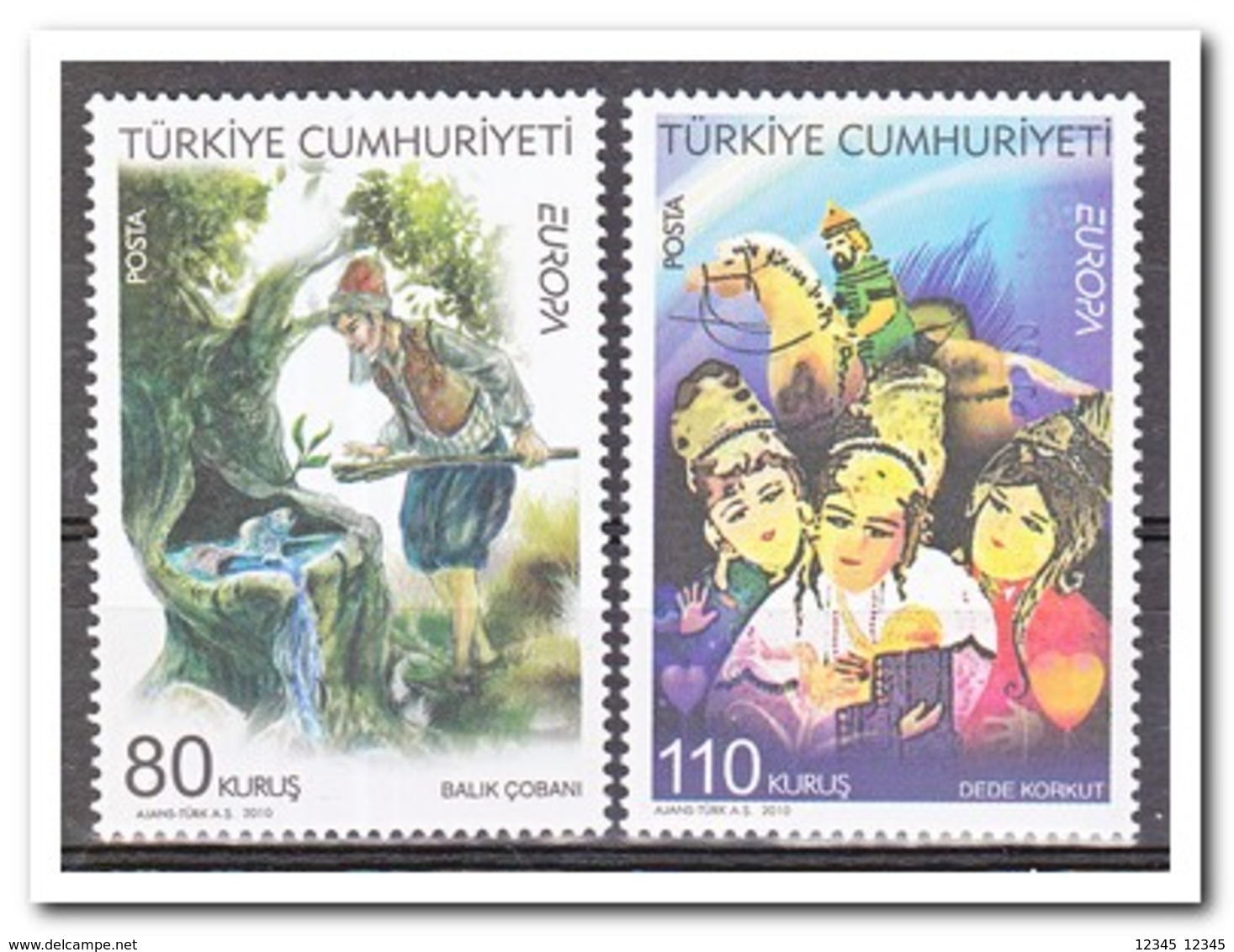 Turkije 2010, Postfris MNH, Europe, Cept - Ongebruikt