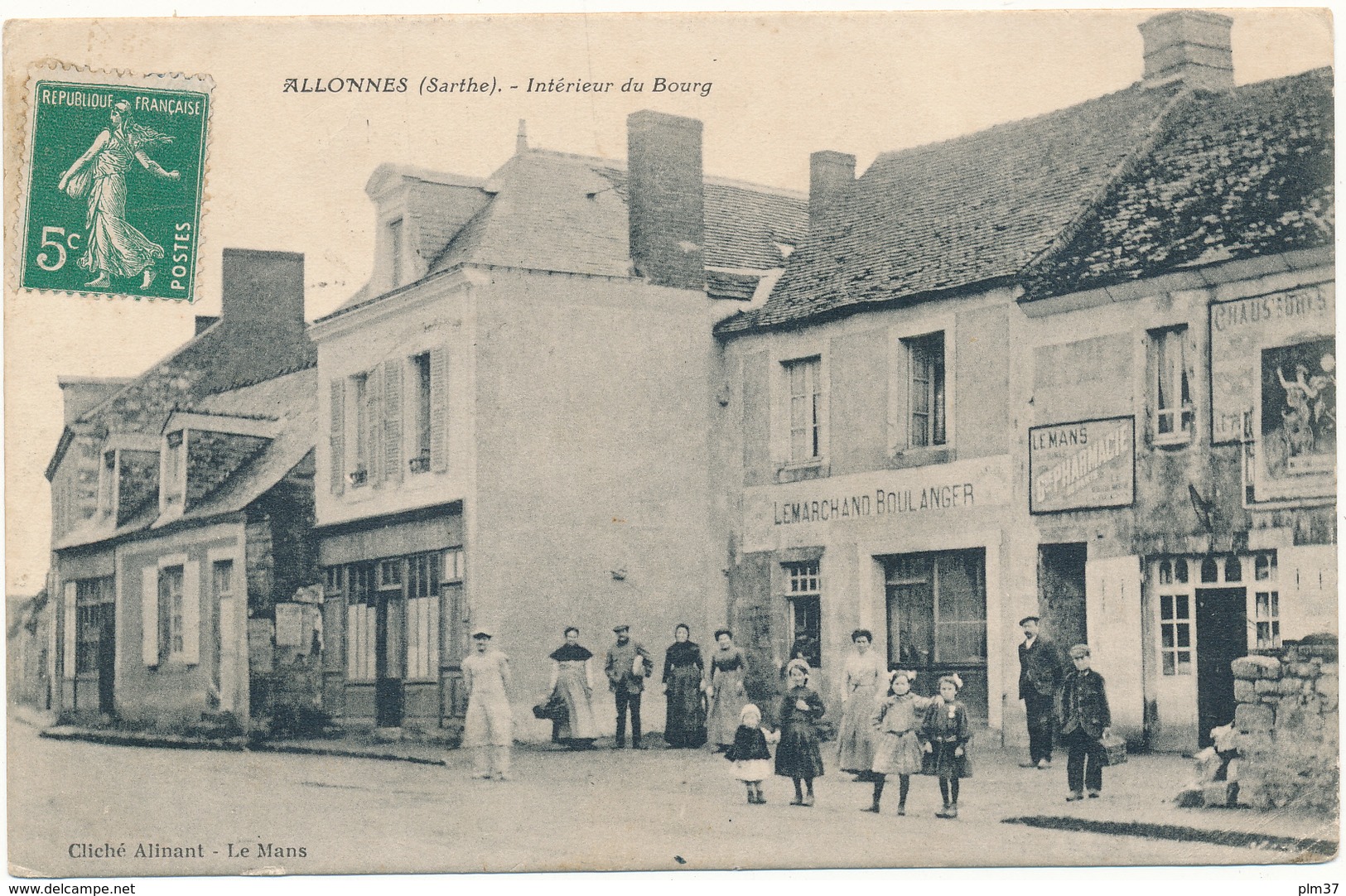 ALLONNES - Intérieur Du Bourg - Allonnes