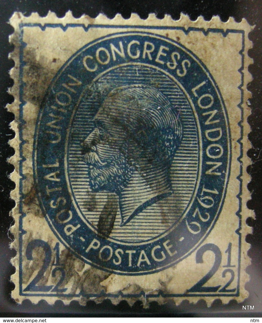 GREAT BRITAIN 1929. Ninth U.P.U. Congress, London. 2 1/2d. SG 437. Used. - Ongebruikt