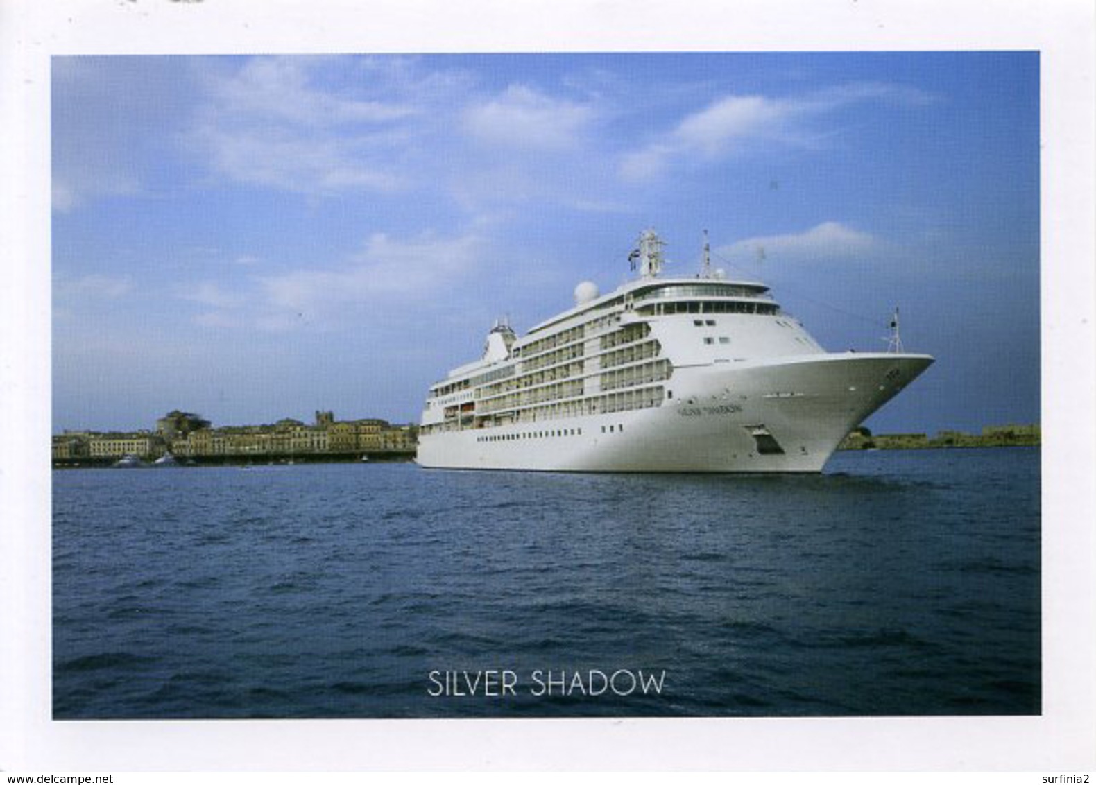 SHIPPING -  2 POSTCARDS By SILVERSEA (SILVER WIND And SILVER SHADOW) OS28/9 - Paquebote