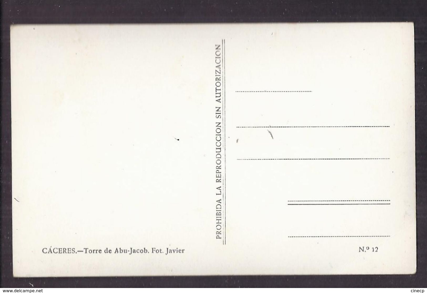 CPSM ESPAGNE - CACERES - Torre De Abu-Jacob - TB PLAN EDIFICE TOUR Remparts + Jolie Vue Automobile - Cáceres