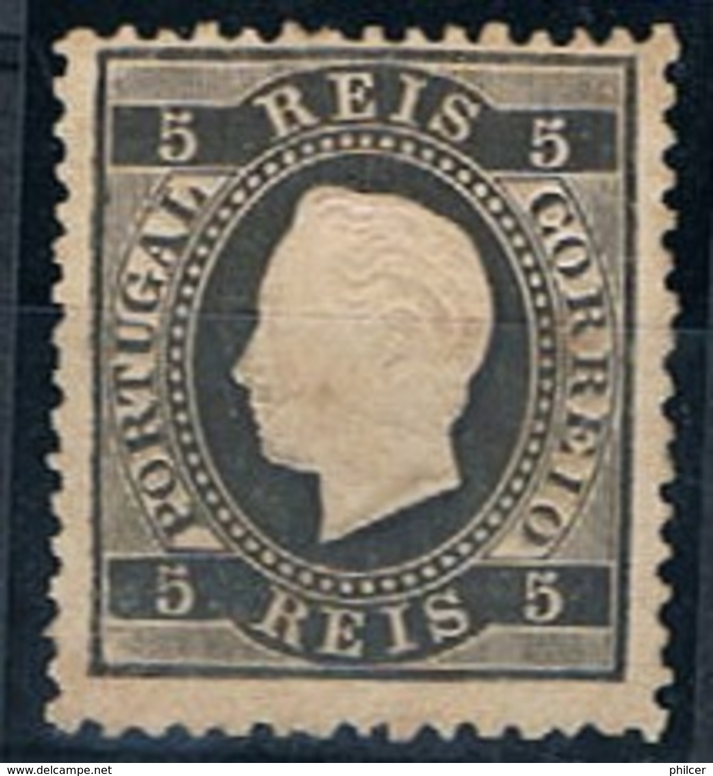 Portugal, 1870/6, # 36 Dent. 12 1/2, MNG - Unused Stamps
