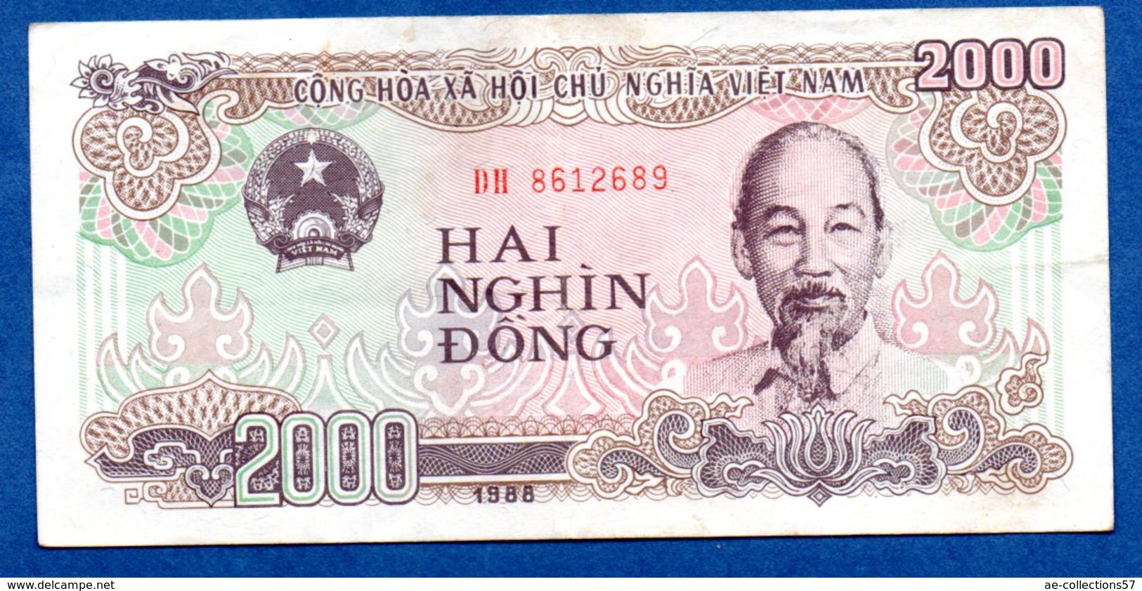 VIETNAM / 2000 Dong 1988 / Pick 107 / TTB - Viêt-Nam