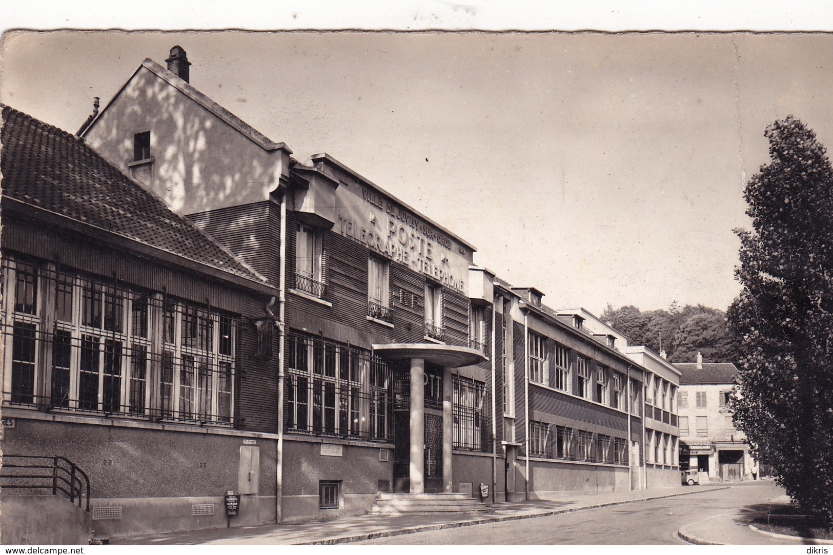 91-JUVISY- L'HOTEL DES POSTES - ( FISURE A COTE DE LA CARTE) - Juvisy-sur-Orge