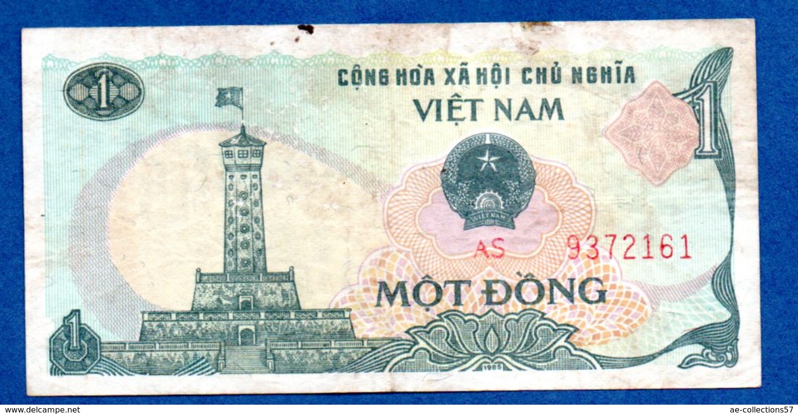 VIETNAM / 1 Dong  / Pick 96 / TB - Viêt-Nam