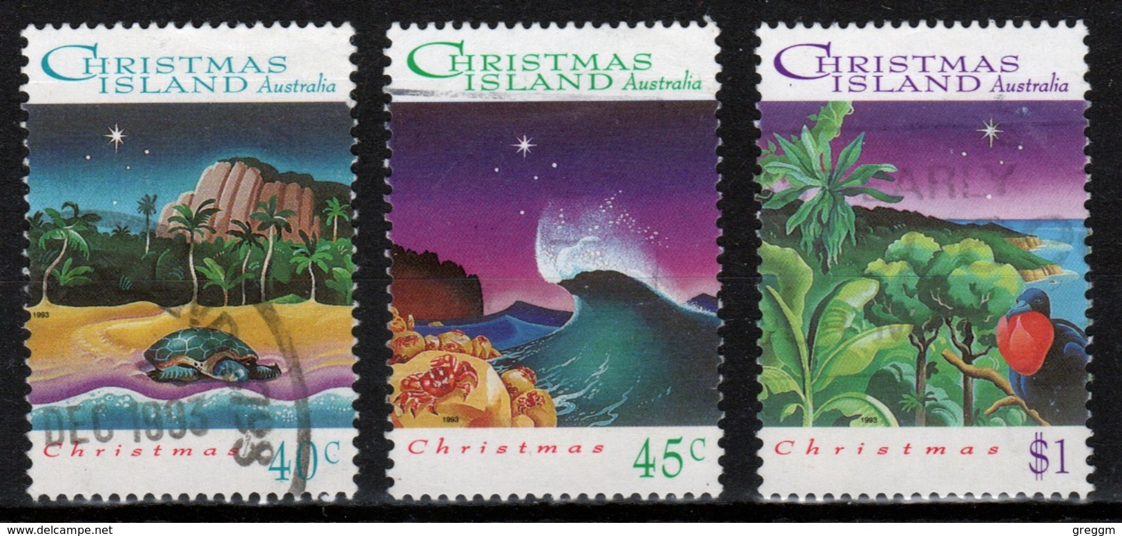 Christmas Island Set Of Stamps To Celebrate Christmas 1993. - Christmas Island