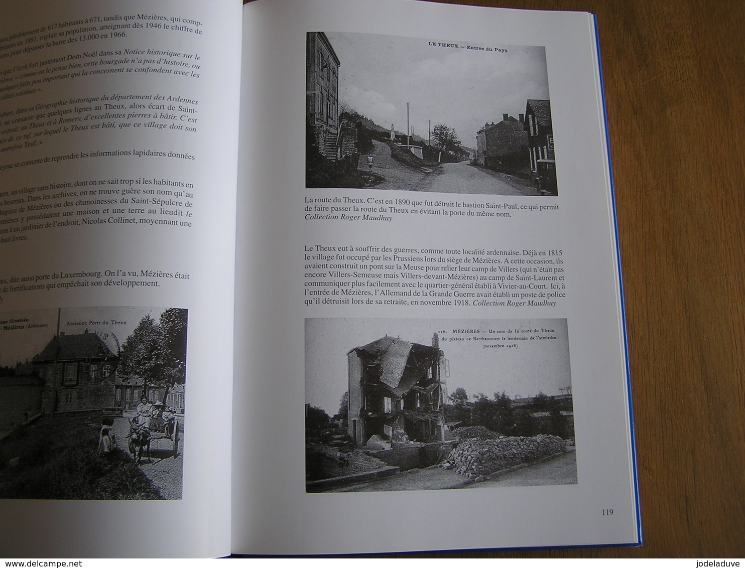 CHARLEVILLE MEZIERES Régionalisme Guerre 14 18  Industrie Commerce Warcq Aiglemont Mohon Montcy Theux Ayvelles  Villers