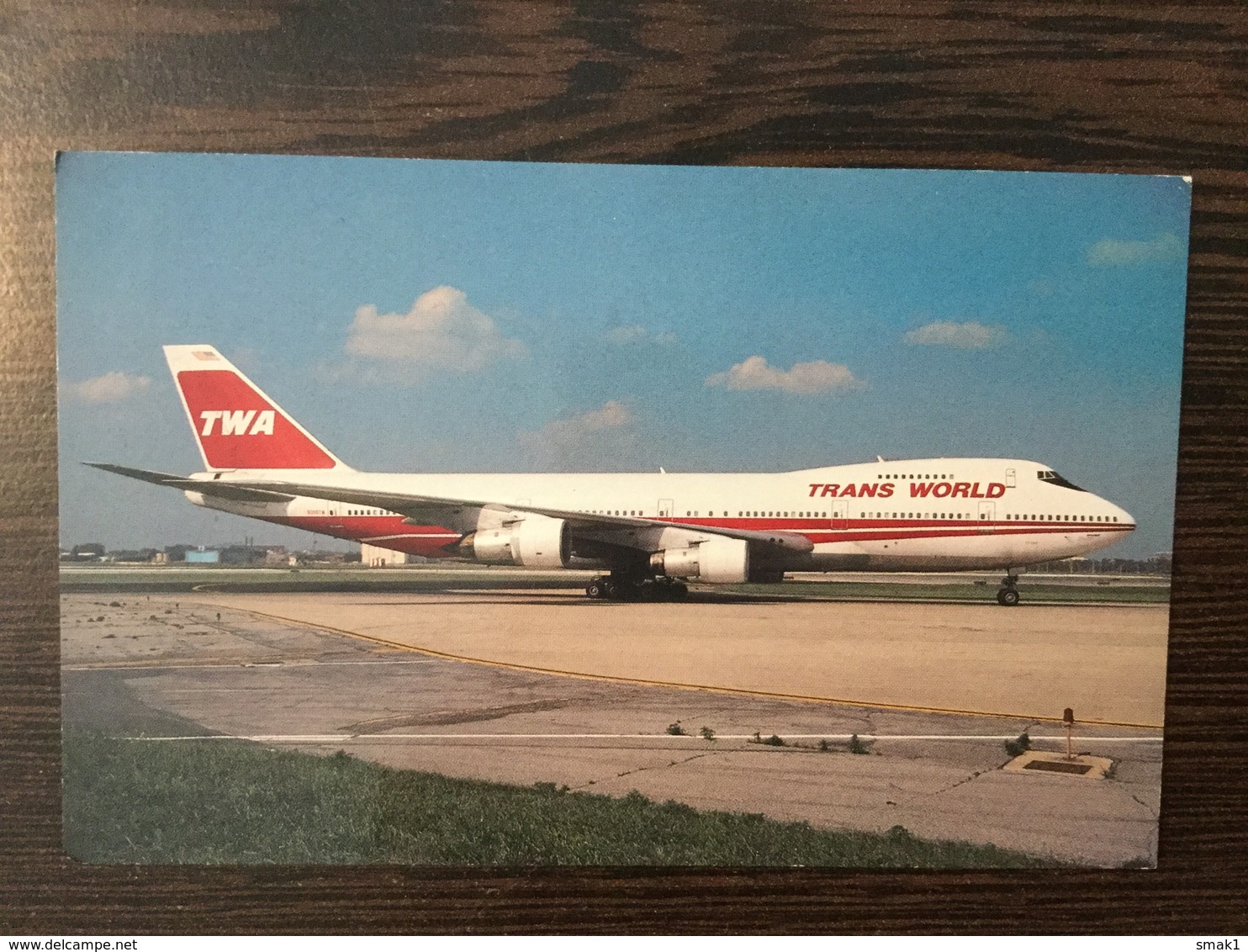 AK  AIRPLANE  TWA BOEING 747-284B - 1946-....: Moderne