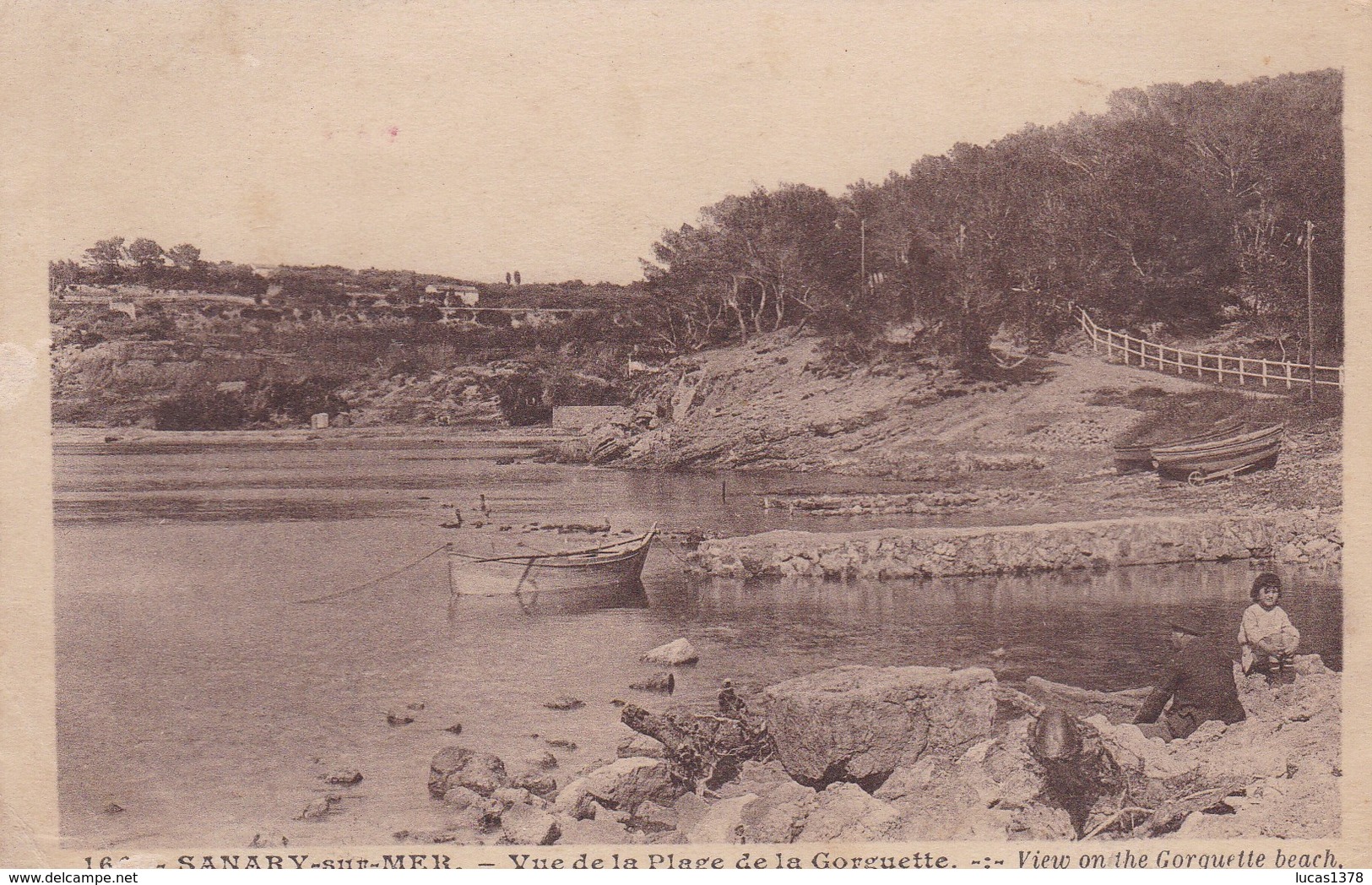 83 / SANARY SUR MER / VUE DE LA PLAGE DE LA GORGUETTE - Sanary-sur-Mer