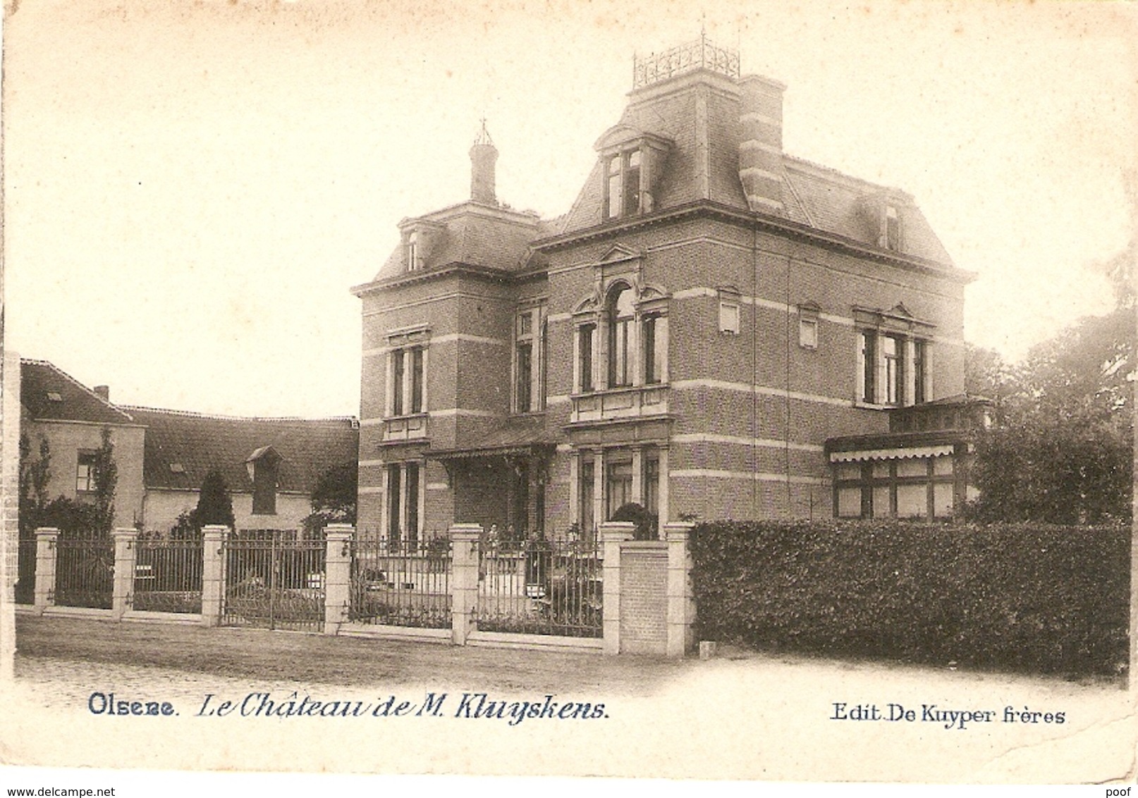 Olsene : Le Château De M. Kluyskens - Zulte