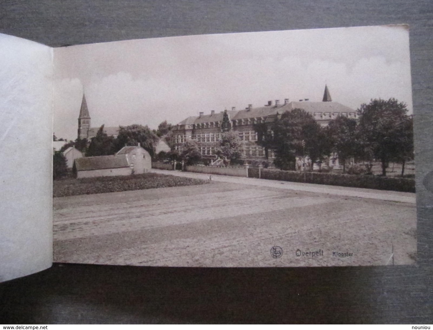 Rare carnet 7 cpa Overpelt - Nels - Bemvaartmolen Moulin Windmolen Vakschool Standbeel der Gesneuvelden