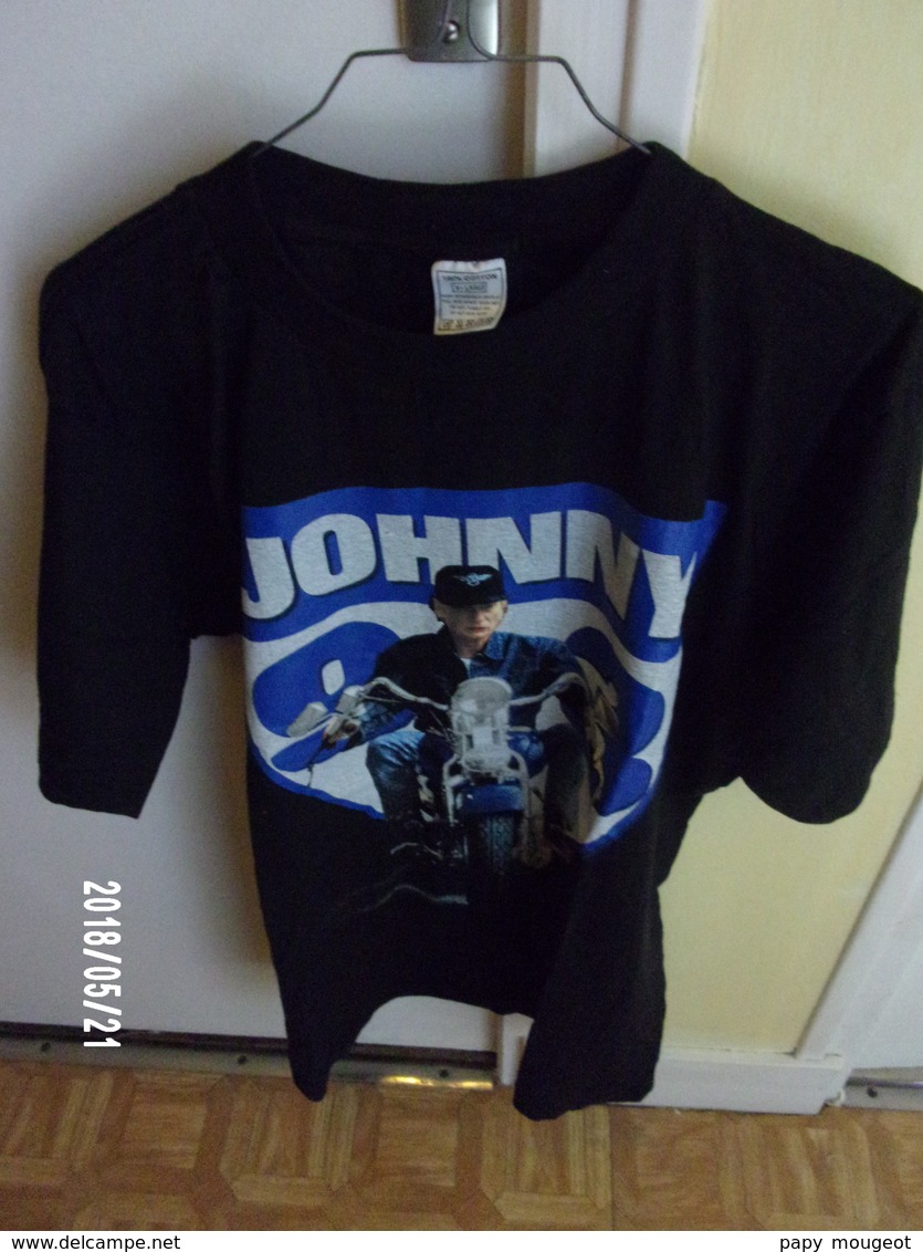 Johnny Hallyday - Tee Shirt 93 - Objets Dérivés