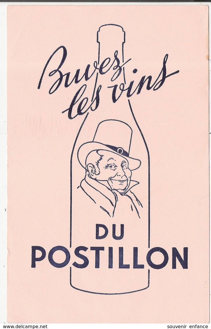 Buvard Vins Du Postillon - Food