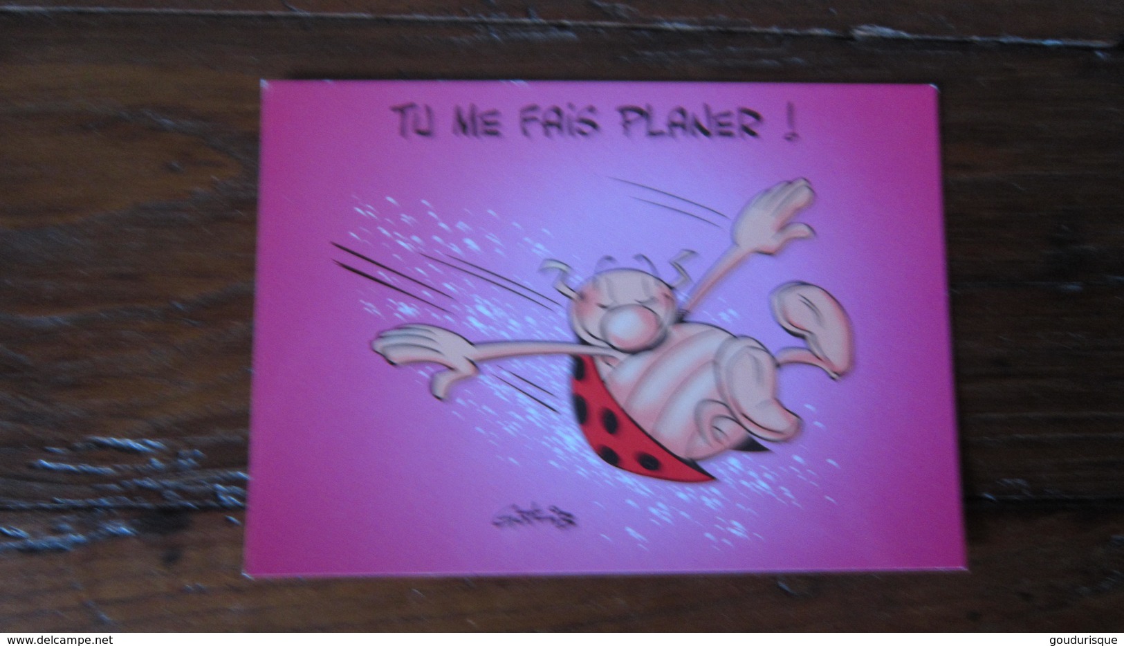 CARTE POSTALE TU ME FAIS PLANER   GOTLIB - Gotlib