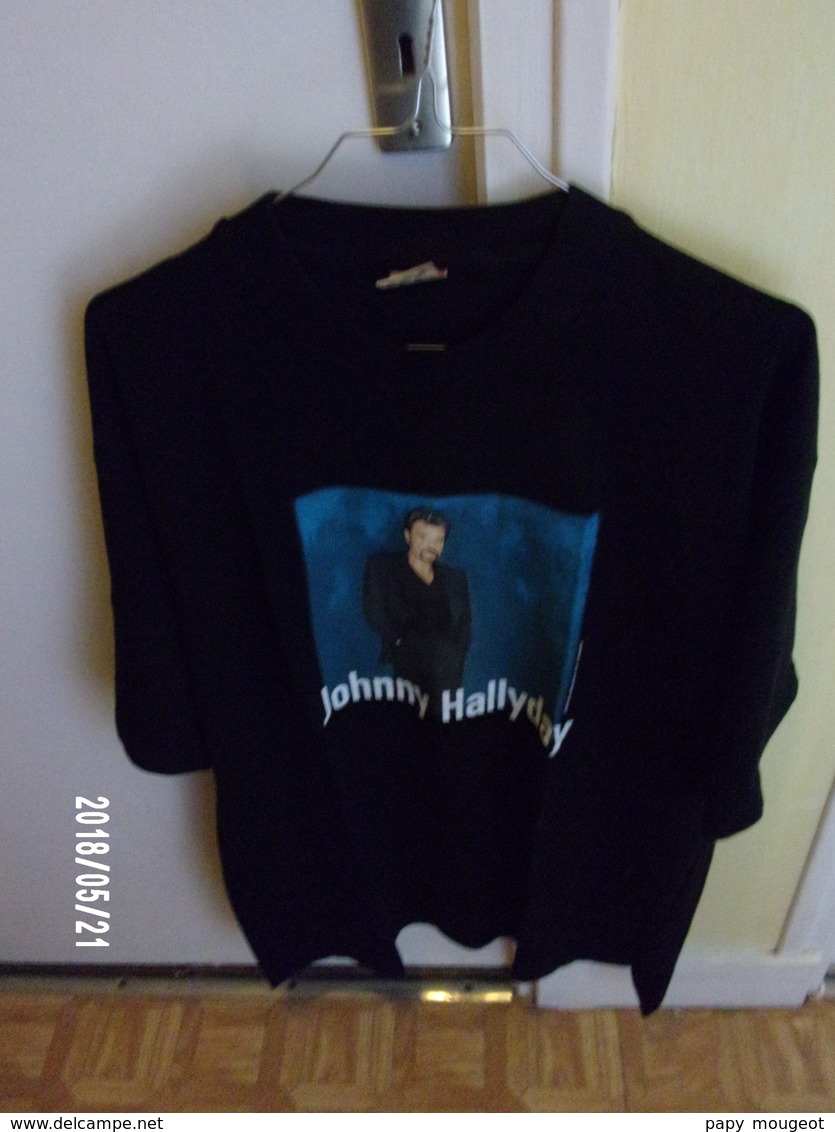 Johnny Hallyday - Tee Shirt 1998 - Objets Dérivés