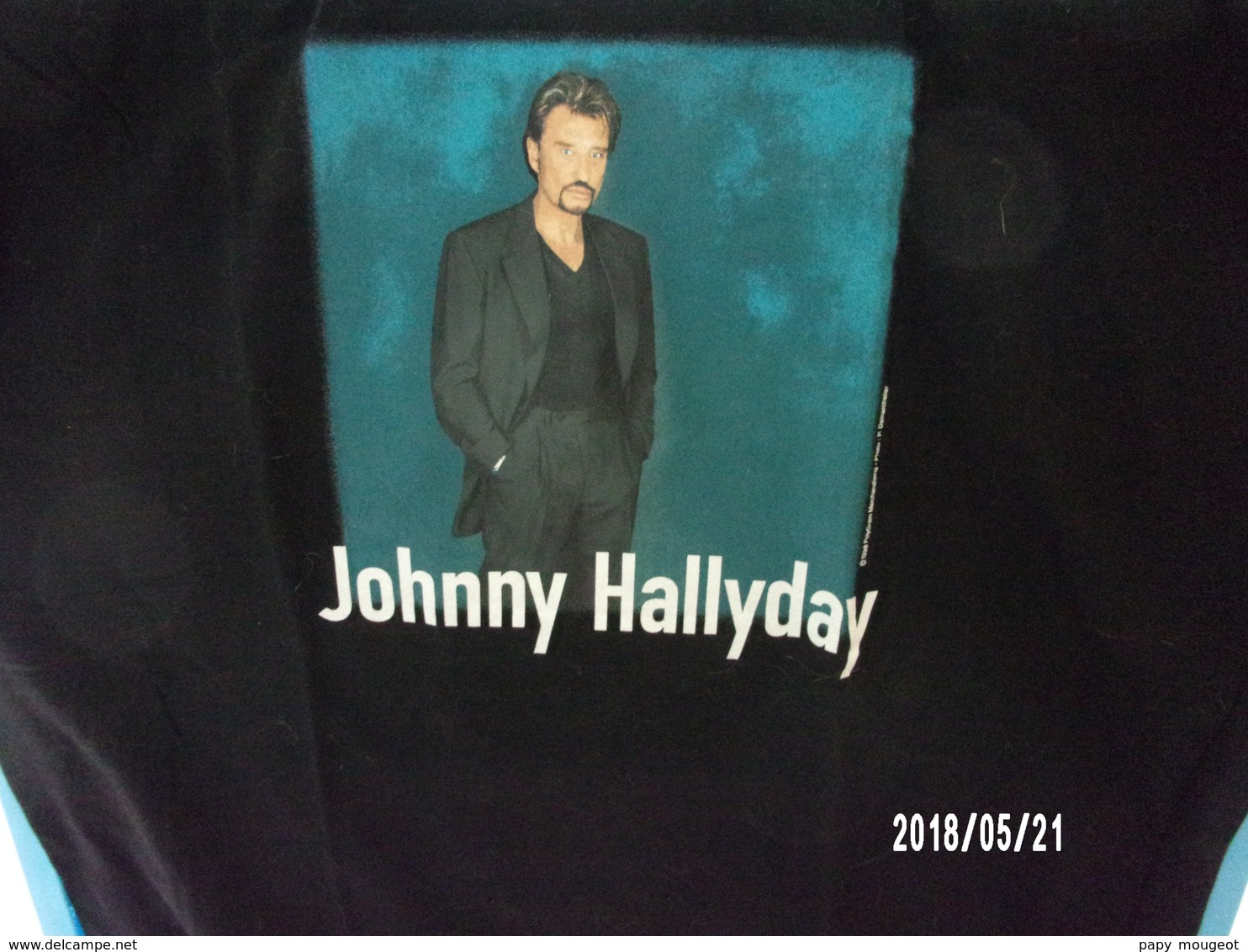 Johnny Hallyday - Tee Shirt 1998 - Objets Dérivés