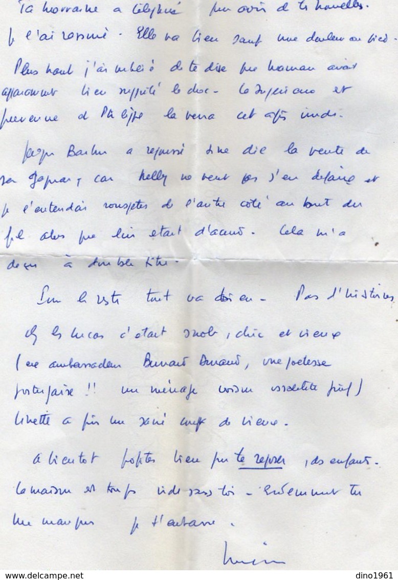 VP12.070 - Lettre De Mr Maxime BONNET Président Directeur De La Cie HONEYWELL BULL ( Informatique ) à PARIS - Autres & Non Classés