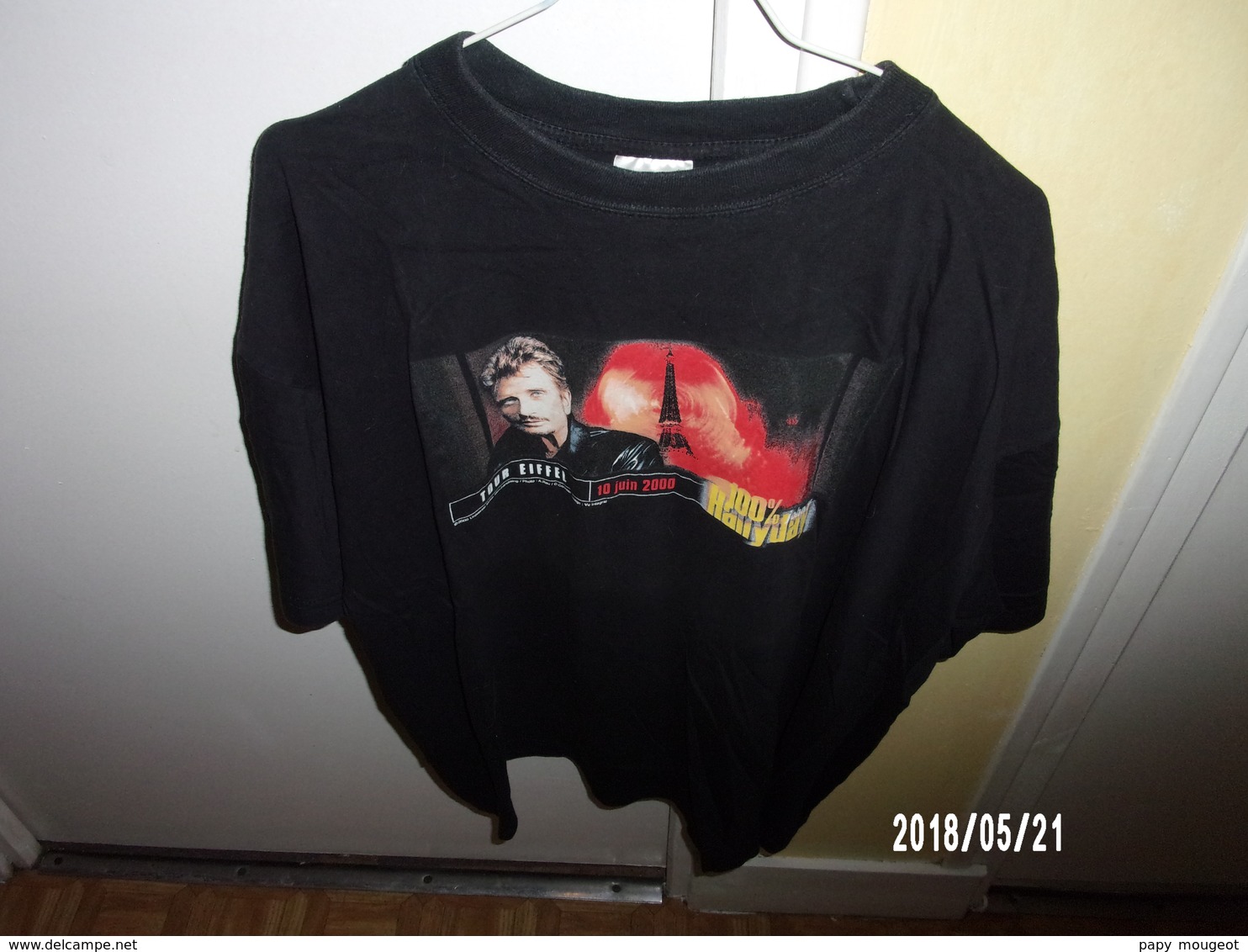 Johnny Hallyday - Tee Shirt 2000 - Objets Dérivés