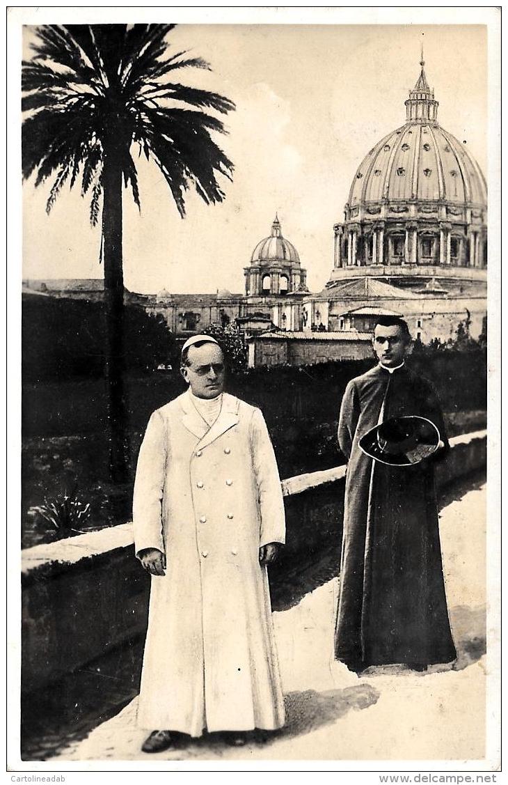 [DC11866] CPA - VATICANO - SUA SANTITA' PAPA PIO XI - ANIMATA - PERFETTA - Viaggiata 1932 - Old Postcard - Papi