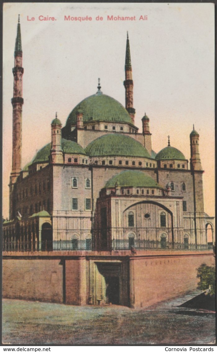Mosquée De Mohamet Ali, Le Caire, C.1905-10 - Rudmann CPA - El Cairo