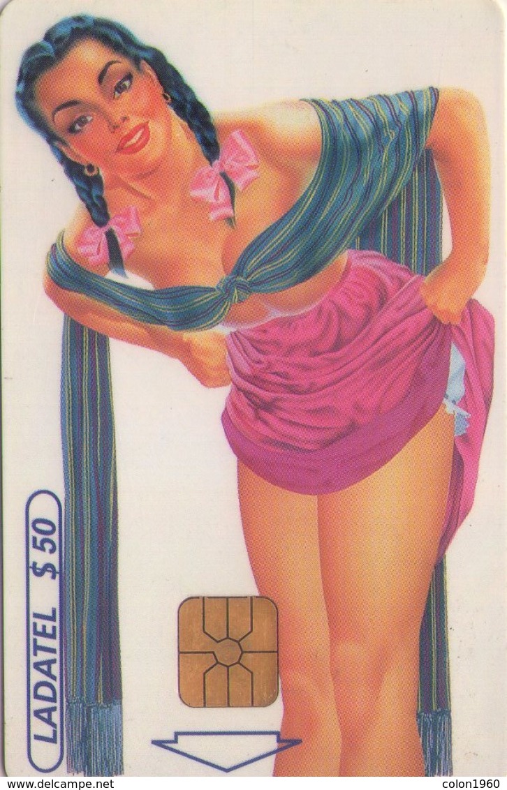 TARJETA TELEFONICA DE MEXICO. (LA LEYENDA DE LOS CROMOS) (061) . - México