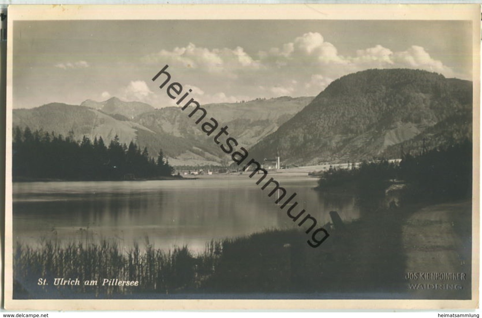 St. Ulrich Am Pillersee - Foto-Ansichtskarte Jos. Kienpointner Waidring - St. Ulrich Am Pillersee