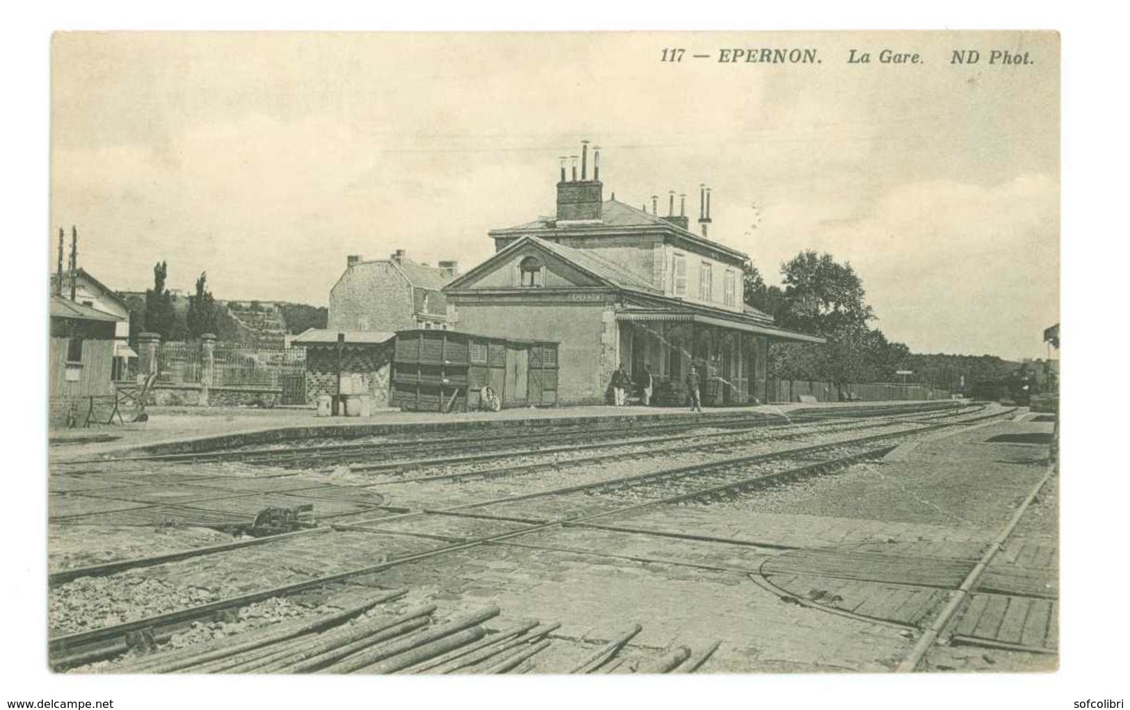 EPERNON - LA GARE - 117 - Epernon