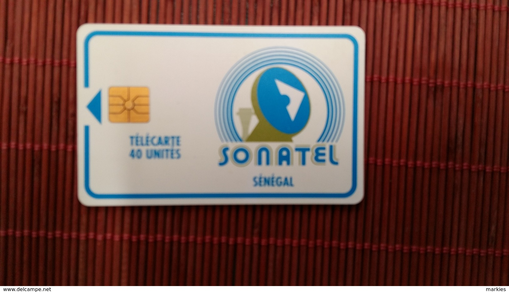 Phonecard BiSenegal 40 Units   Used Rare - Senegal