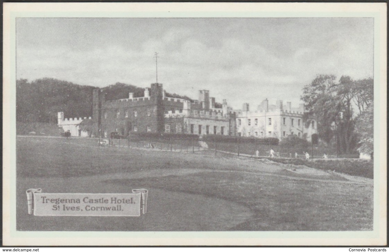 Tregenna Castle Hotel, St Ives, Cornwall, C.1930 - Postcard - St.Ives
