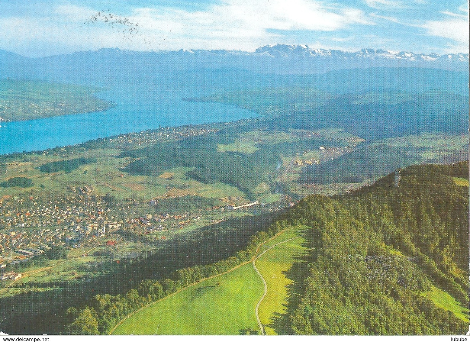 Adliswil - Felsenegg, Blick Auf Die Alpen         1967 - Adliswil