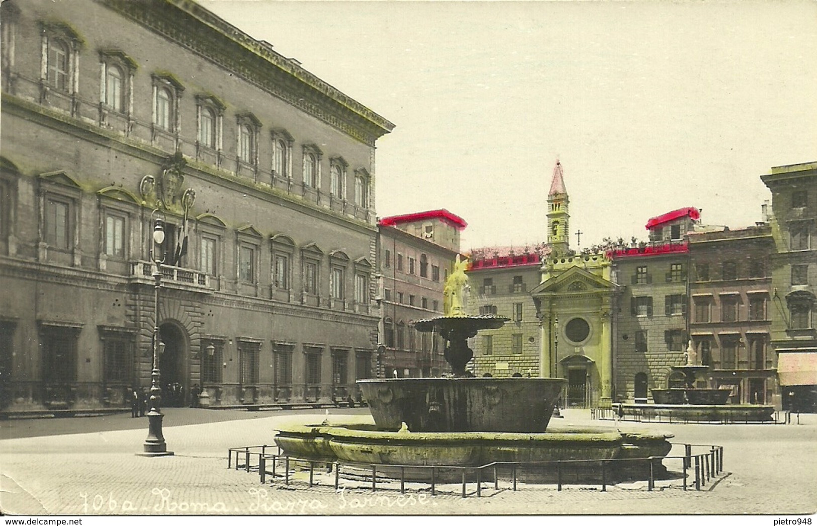 Roma (Lazio) Piazza Farnese, Place Farnese, Farnese Square, Farnese Platz - Lugares Y Plazas