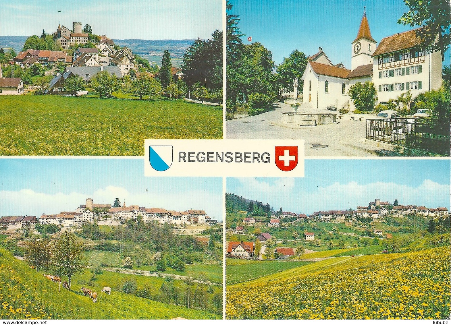 Regensberg - 4 Bilder             Ca. 1970 - Regensberg