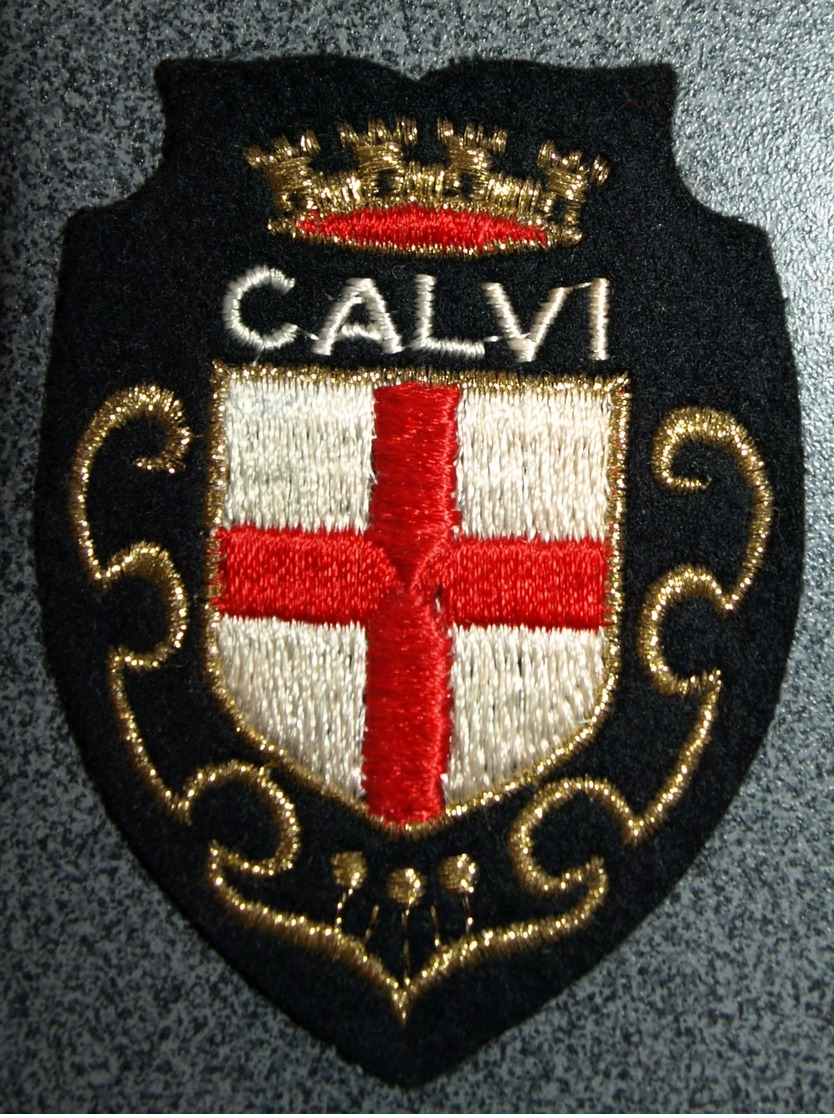 ECUSSON TOURISTIQUE  CALVI - Blazoenen (textiel)