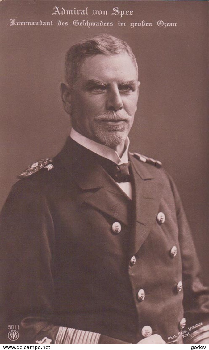 Admiral Von Spee Was A Naval Officer Of The German Kaiserliche Marine (5011) - Characters