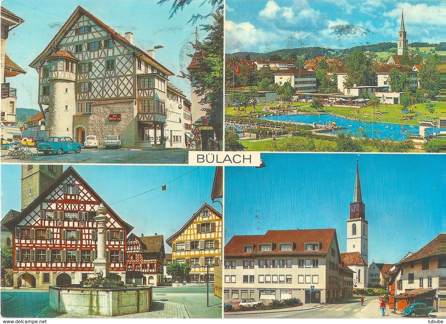 Bülach - 4 Bilder          Ca. 1970 - Bülach