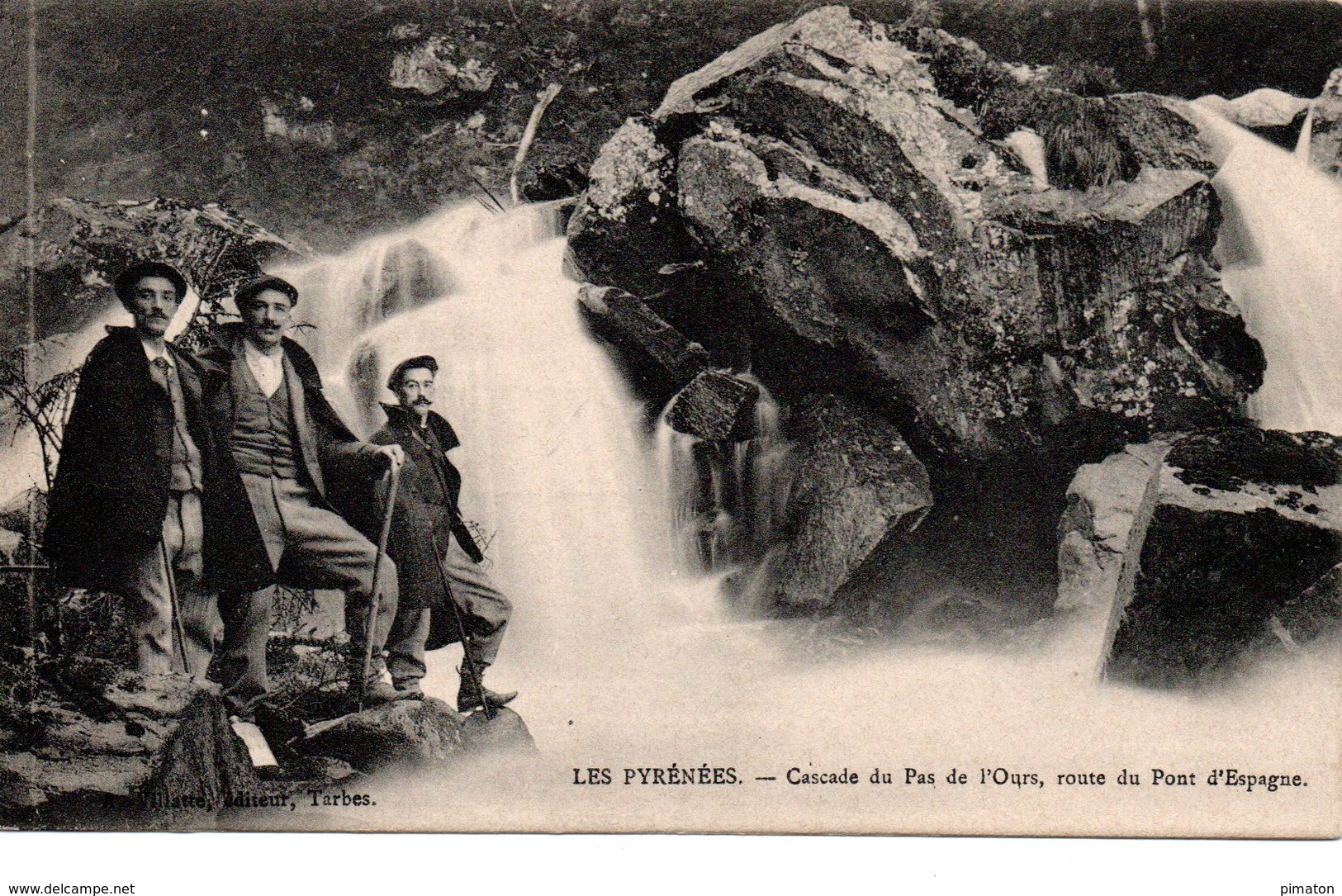 LES PYRENEES - Cascade Du Pas De L'Ours ,route Du Pont D'Espagne - Pouyastruc