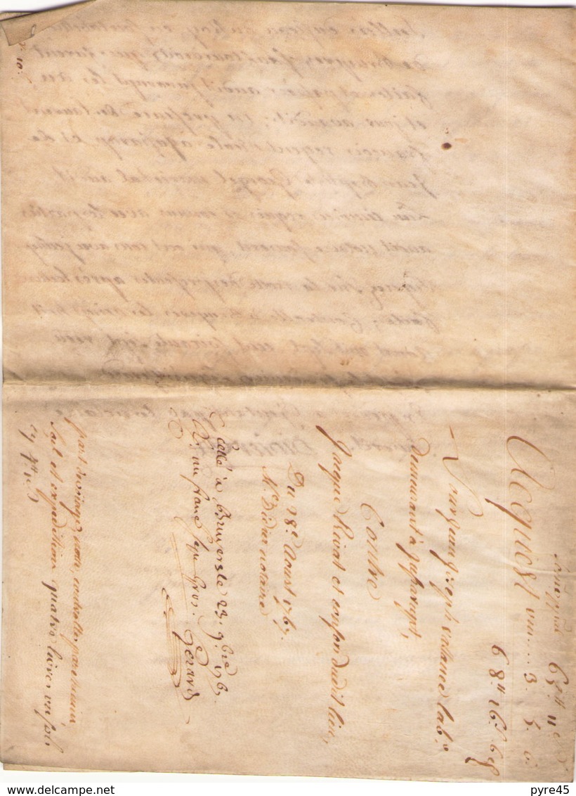ACTE NOTARIE SUR PEAU DE 1767 DE LORRAINE ET BAR ACTE DE VENTE - Manuscripts