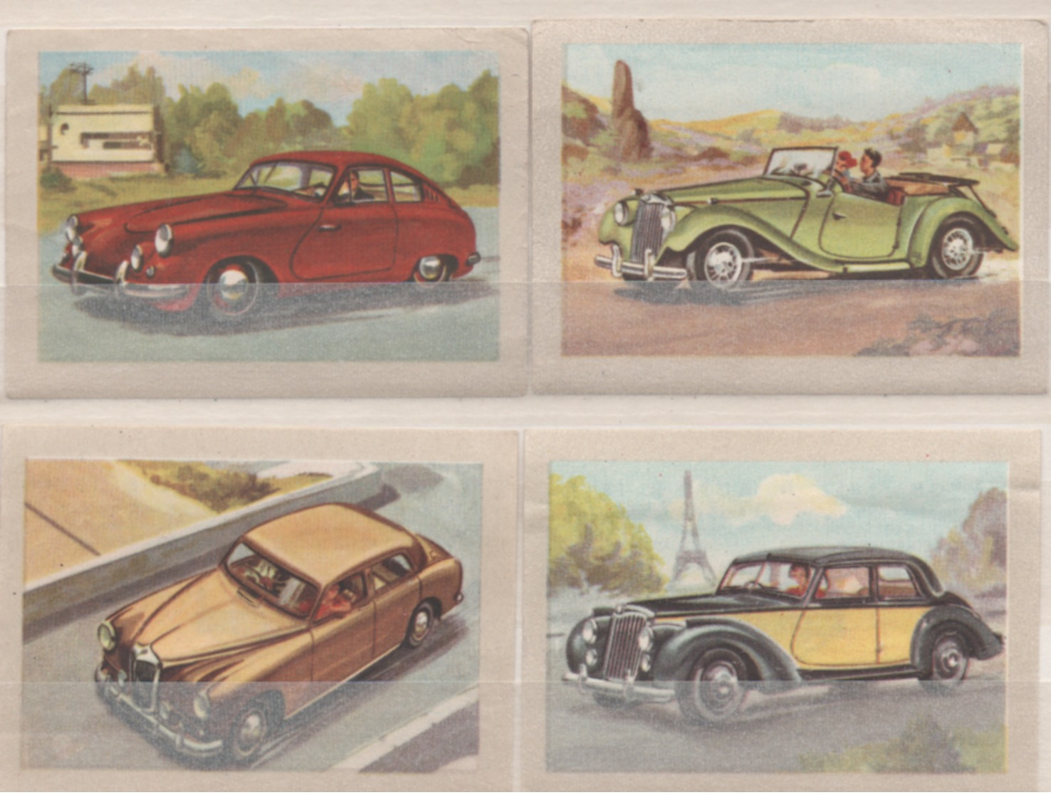 Chocolat Jacques  - 1954 - Série  Auto - Divers 96 VUES - LOT 2