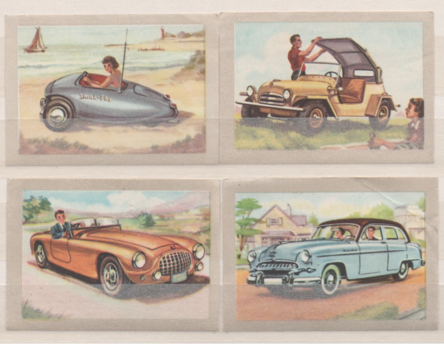 Chocolat Jacques  - 1954 - Série  Auto - Divers 96 VUES - LOT 2