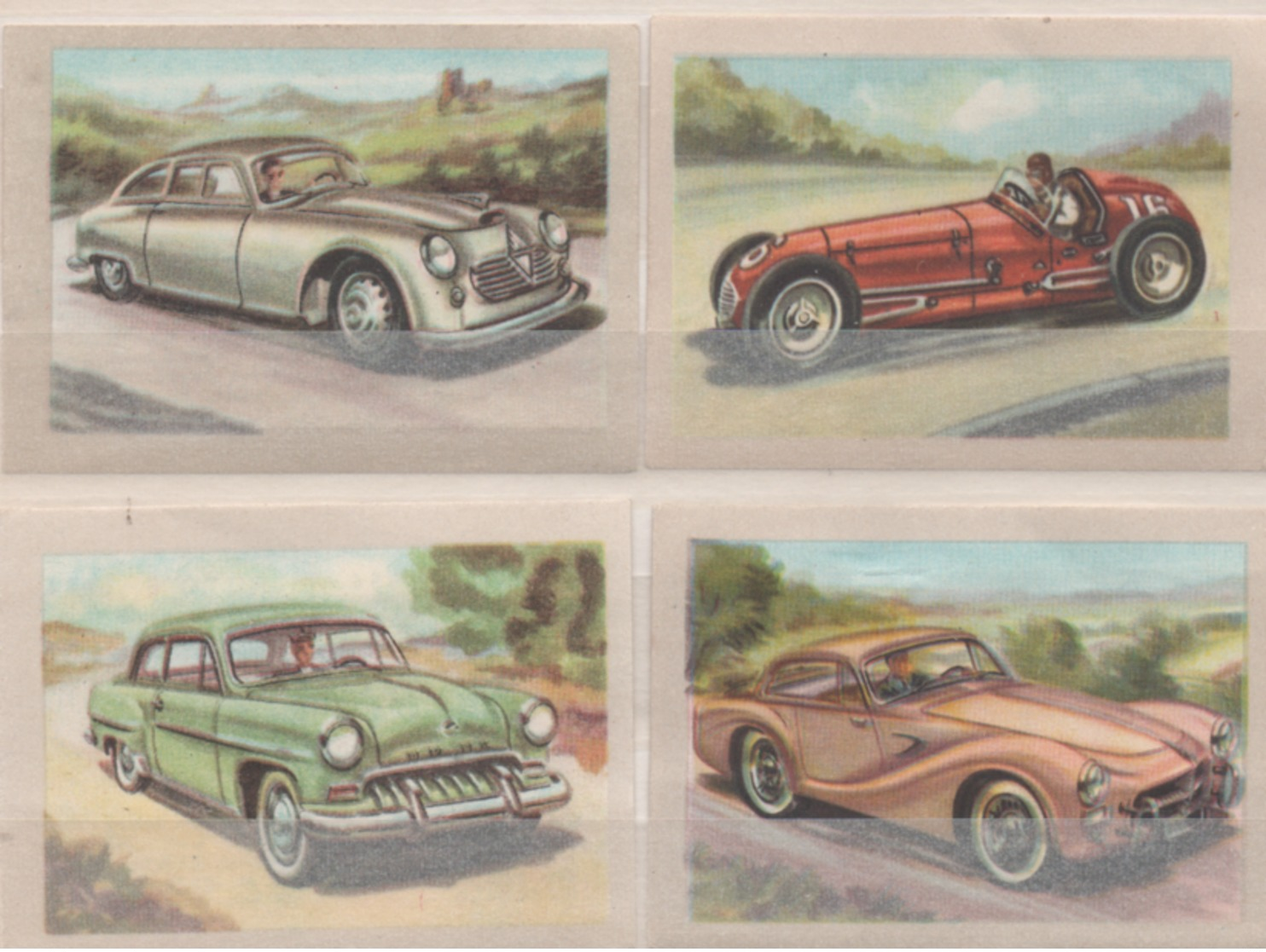 Chocolat Jacques  - 1954 - Série  Auto - DIVERS LOT de 80 VUES - Réf  Lot 4