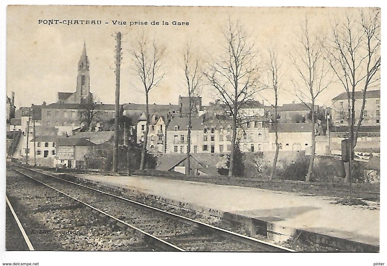 PONTCHATEAU - Vue Prise De La Gare - Pontchâteau