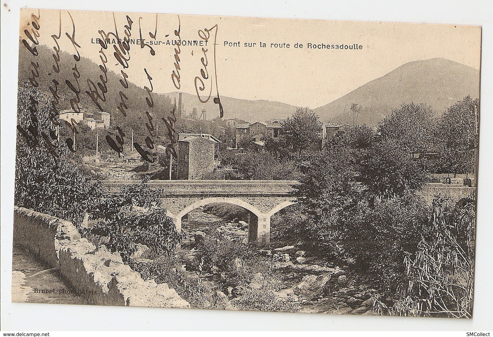 30 Le Martinet Sur Auzonnet, Pont Sur La Route De Rochesadoulle (2810) L300 - Autres & Non Classés