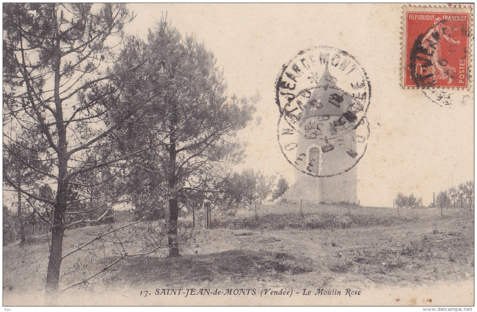 Saint Jean De Monts (85) - Le Moulin Rose - Saint Jean De Monts