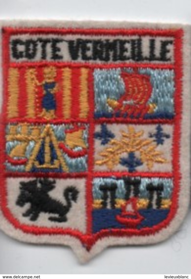 Ecusson Tissu Ancien / Côte Vermeille/ Languedoc /Pyrénées Orientales/ Vers 1950-1960   ET191 - Scudetti In Tela