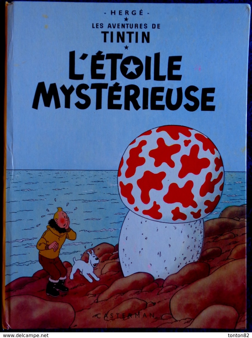 Hergé -TINTIN -  L' Étoile Mystérieuse - Casterman - ( 1973 - 10 B 39 ) . - Tintin