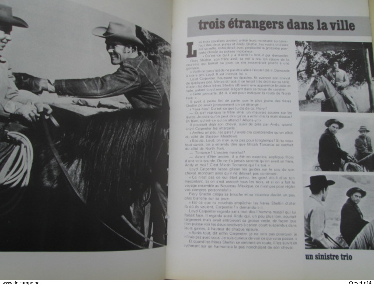 BDMAR20 :  ALBUM HACHETTE BROCHE SOUPLE DE 1966 Tiré D'un Feuilleton TV L'HOMME A LA CARABINE , Bon état Général - Autres & Non Classés